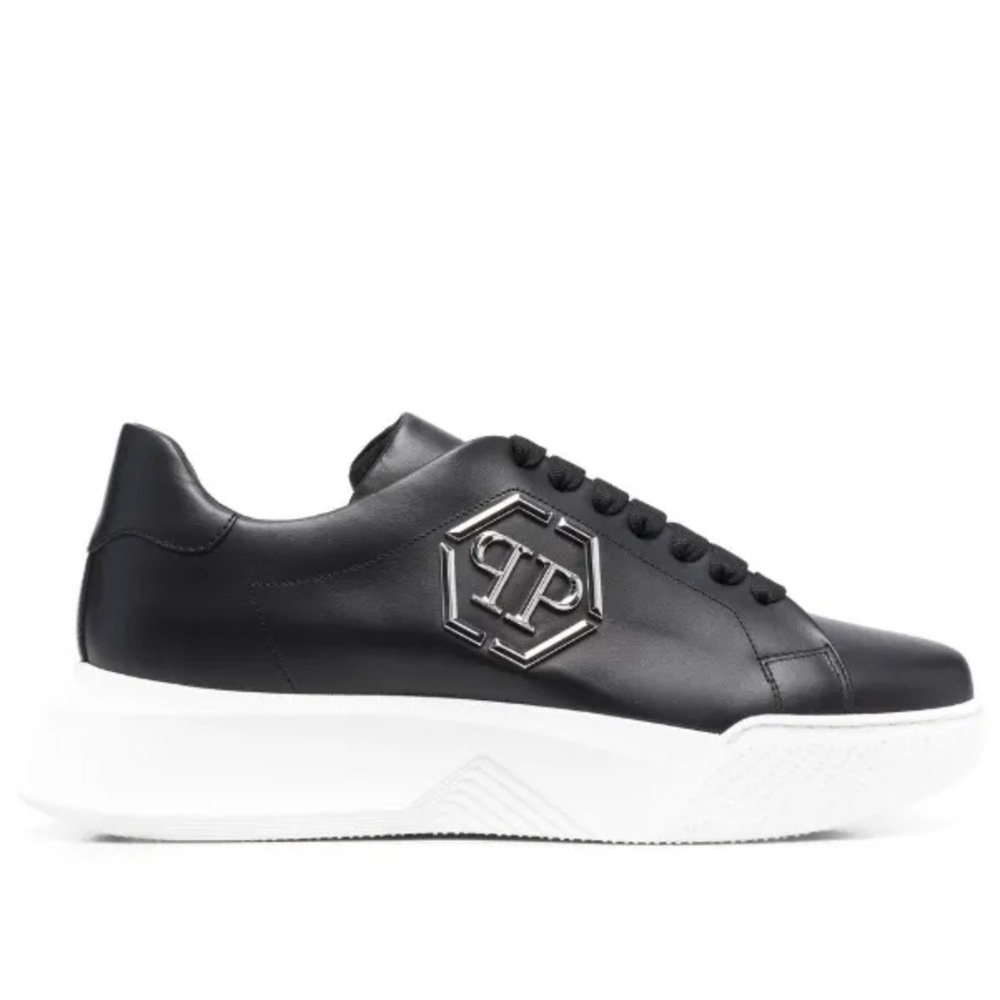 Philipp Plein Godzilla Runner Hexagon Black Sz 38 - NWT